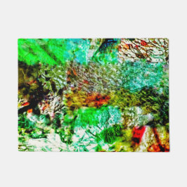 Tapete Calming abstract doormat,Beautify mild yellow art