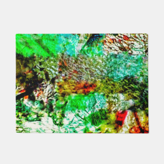 Tapete Calming abstract doormat,Beautify mild yellow art