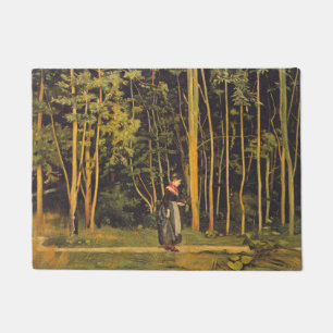 Tapete Caminhando na borda da floresta (por Ferdinand Hod