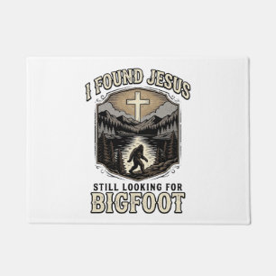 Tapete Camisa Cristã Vintage Jesus Bigfoot Engraçado