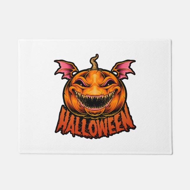 Tapete camisa de abóbora halloween halloween (Frente)