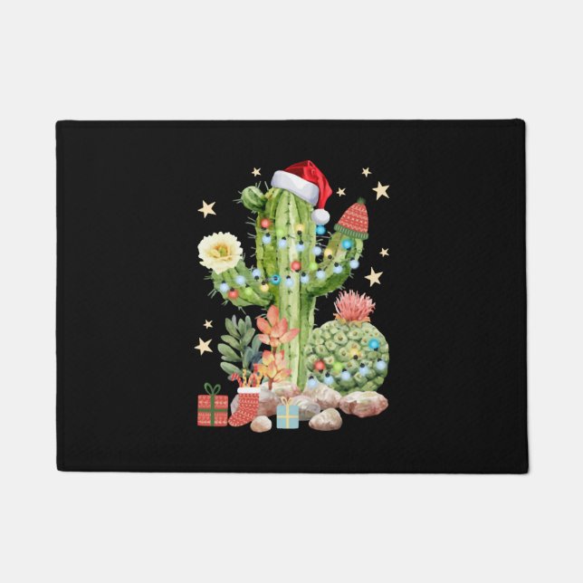 Tapete Camisa de decoração de natal Cactus (Frente)