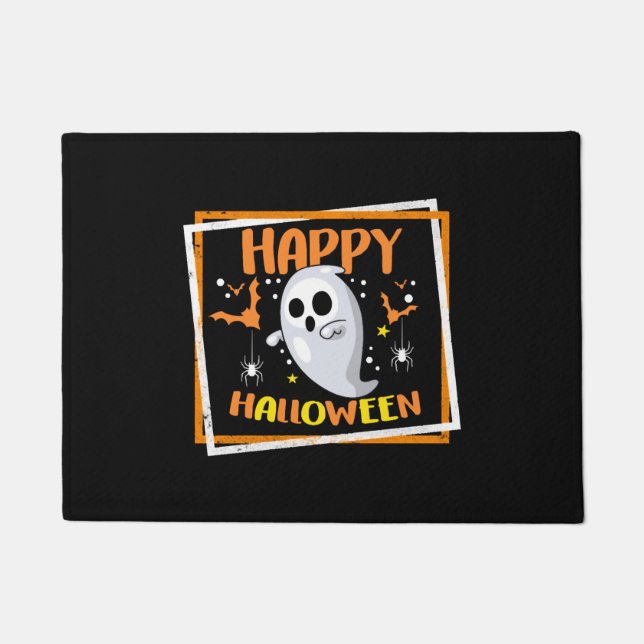 Tapete Camisa de fantasia de Halloween, Feliz Fantasma de (Frente)