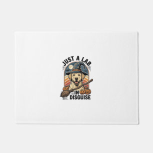 Tapete Camisa de Halloween para Labrador Vintage Bruxa Fa