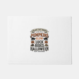 Tapete Camisa de Motorista de Caminhão de Halloween com G