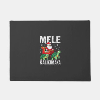 Tapete Camisa de Natal Mele Kalikimaka  Trineo de Santa d