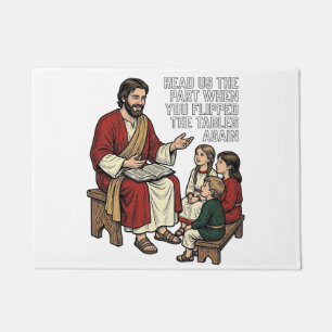 Tapete Camisa engraçada de professor religioso vintage co