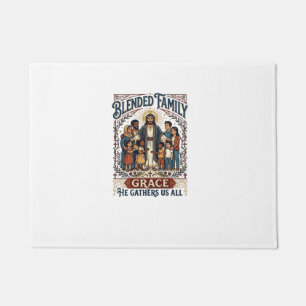Tapete Camisa Família Misturada Jesus Família Reconstituí