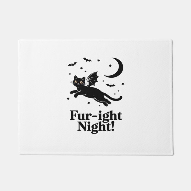 Tapete Camisa Feliz de Gato e Abóbora do Halloween (Frente)