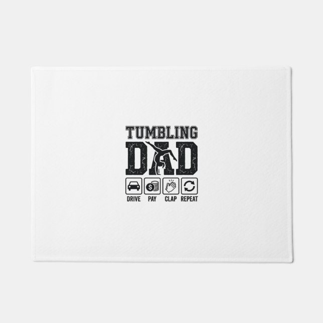 Tapete Camisa Tumbling Dad Drive Pay Clap Repeat Design_1 (Frente)