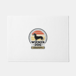 Tapete Camisa Vintage Wiener Dog Grandpa Dachshund Design