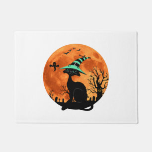 Tapete Camiseta de Gato Negro HalloweenRetro Halloween