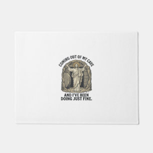 Tapete Camiseta de Gravura Vintage da Caverna da Ressurre