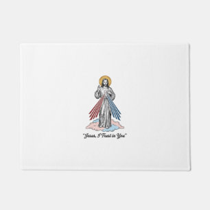 Tapete Camiseta Desenho de Gravura Vintage Jesus Eu Confi