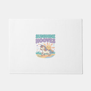 Tapete Camiseta Gráfica Tendência Cascos Unicórnio Sunshi