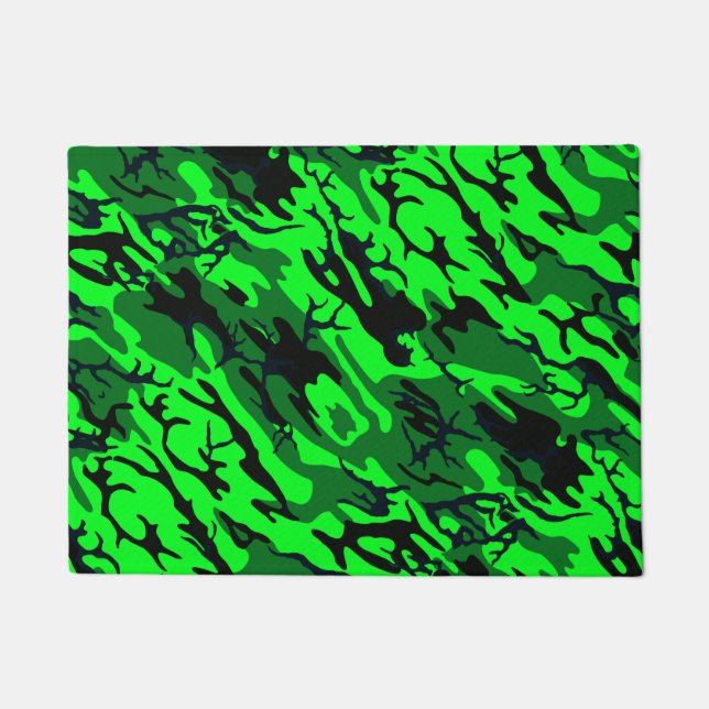 Tapete Camo Verde alienígena (Frente)