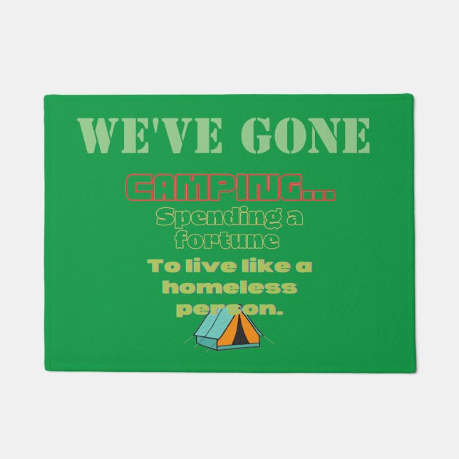 Tapete camping joke for dad (Frente)