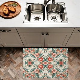 Tapete Campo de algodão Floral 2x3