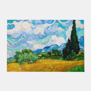 Tapete Campo de trigo com ciprestes, Van Gogh