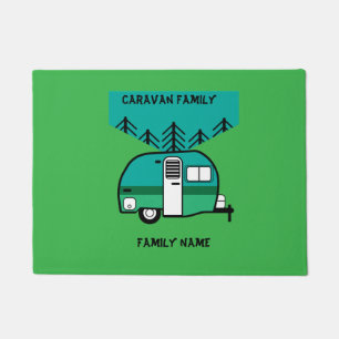 Tapete Campos Felizes Caravançam Caravanas Engraçadas Doi
