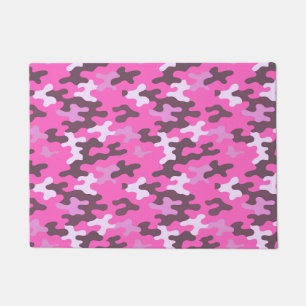Tapete Camuflagem Rosa