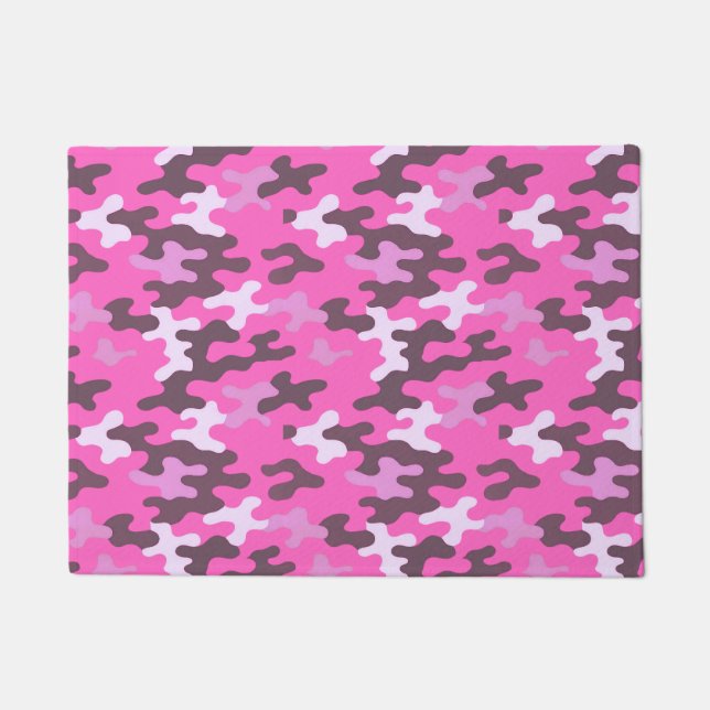 Tapete Camuflagem Rosa (Frente)
