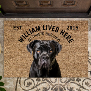 Tapete Cane Corso Personalizado Pet
