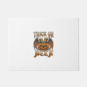 Tapete Caneca de Abobora de Halloween de Ossos de Asas Ce
