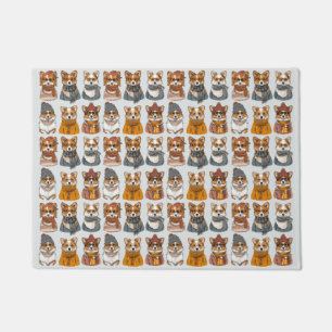 Tapete Caninos Motivos de Welsh Corgi