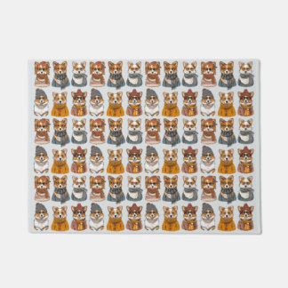 Tapete Caninos Motivos de Welsh Corgi