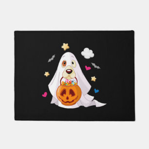 Tapete Cão De Halloween Ou Tratar O Cachorro De Halloween