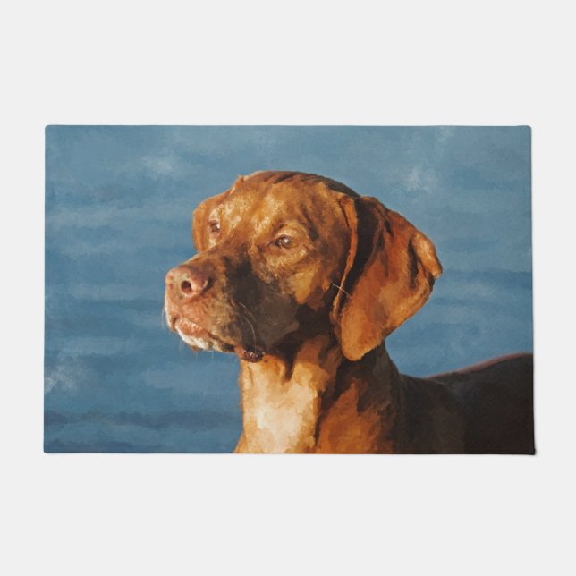 Tapete Cão de Vizsla - cão húngaro (Frente)