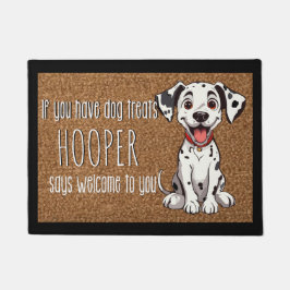 Tapete Cão-Pão-Pão-Pãozinho-Pãozinho Personalizado-Dalmát