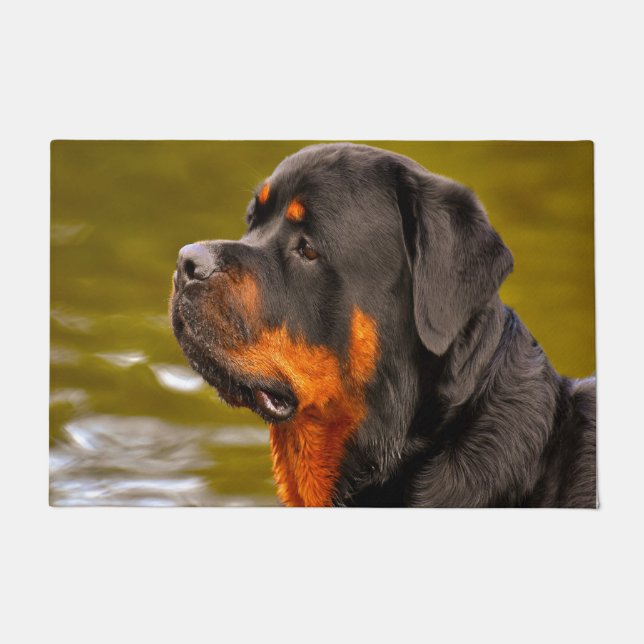Tapete Cão Rottweiler (Frente)