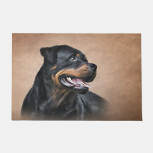 Tapete Cão rottweiler