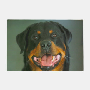 Tapete Cão Rottweiler.