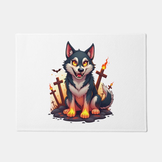 Tapete Cão Rouco Hellhound (Frente)