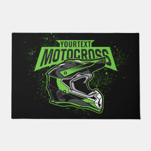 Tapete Capacete personalizado de motocross-Racing em bici