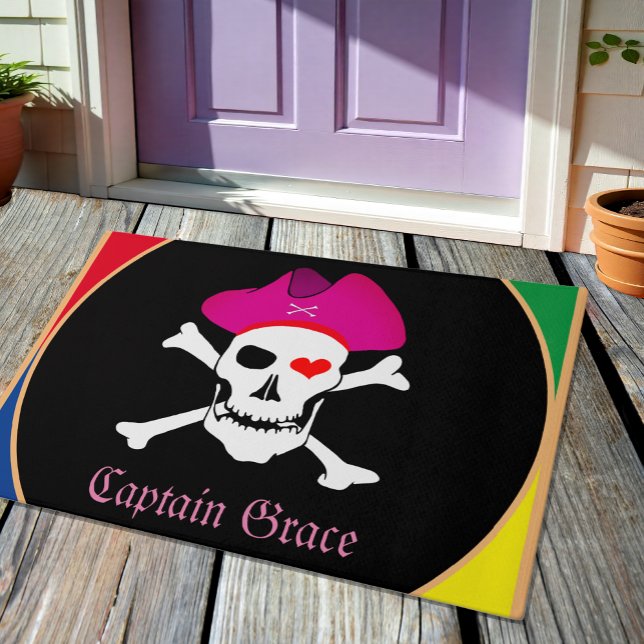Tapete Capitão Grace - Matador pirata, Bandeira Pirates (Criador carregado)