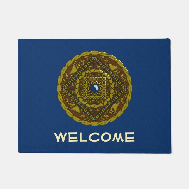 Tapete Capricorn Mandala Doormat (Frente)