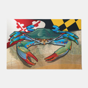 Tapete Caranguejo azul de Maryland