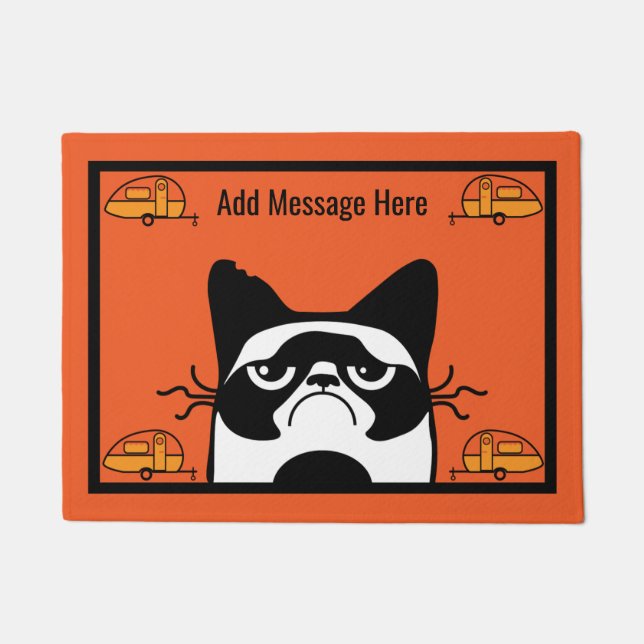 Tapete Caravan Cat Door Mat (Frente)