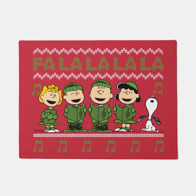 Tapete Caroling Christmas Sweater Graphic (Frente)
