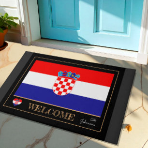 Tapete Casa da Croácia, esportes de bandeira croata / Bem