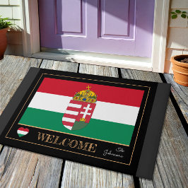 Tapete Casa de boas-vindas da Hungria, Bandeira Húngara/C