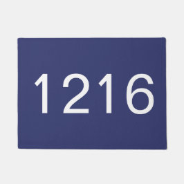 Tapete Casa de Números de Endereços