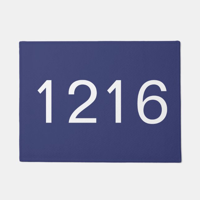 Tapete Casa de Números de Endereços (Frente)