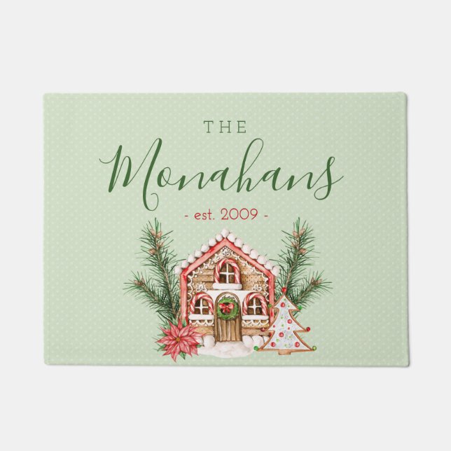 Tapete Casa de Pão de Gingerpão no País (Frente)