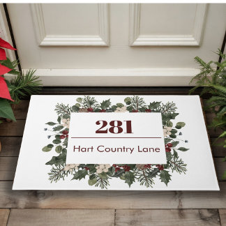 Tapete Casa Dividida Número Nome Natal Personalizado