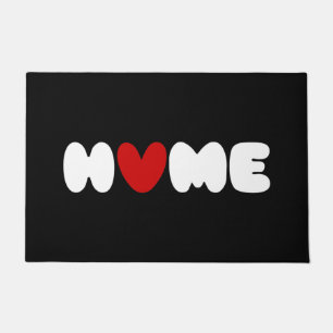 Tapete Casa É Onde O Coração Está A Porta